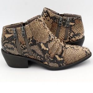 Wander Ankle Boots (Natural Medusa Water Pu)
